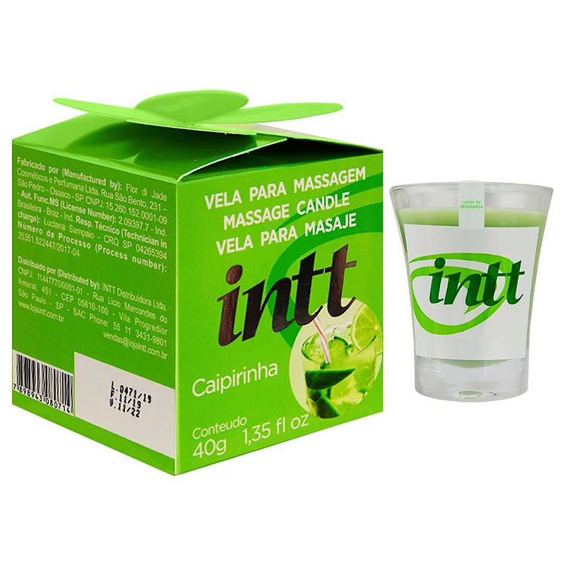 VELA BEIJÁVEL CAIPIRINHA INTT