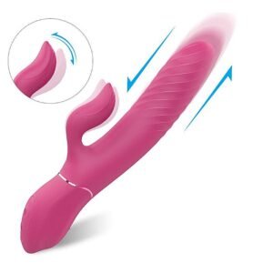 PULSADOR VAI E VEM COM VIBRO PARA CLITORIS - Imagem 2