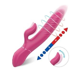 PULSADOR VAI E VEM COM VIBRO PARA CLITORIS