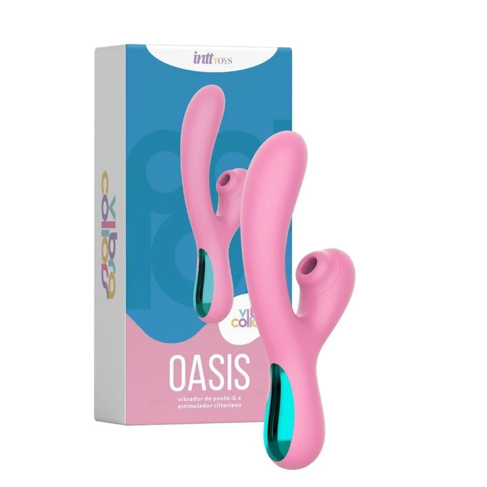 OASIS VIBRADOR PONTO G E SUGADOR INTT