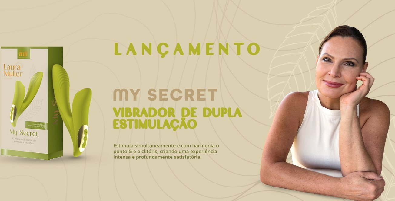 MY SECRET LAURA MULLER VIBRADOR E SUGADOR INTT - Imagem 4