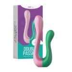 DOUBLE PASSION VIBRADOR FLEXÍVEL DUPLA PONTA PARA CASAL INTT