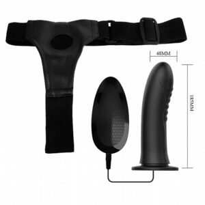 CAPA PENIANA MYRON COM VIBRO E CINTA - Imagem 6