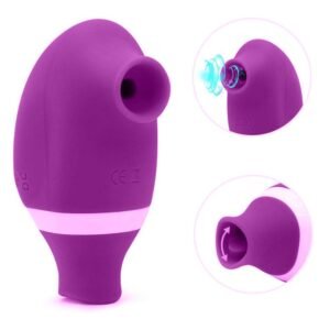 SPIKE VIBRADOR DE CLITÓRIS COM  7 MODOS DE ESTIMULAÇÃO DE LÍNGUA E PULSAÇÃO