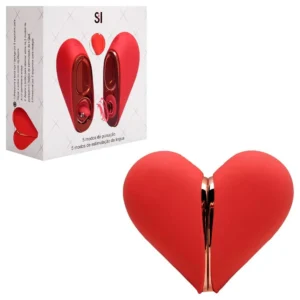 VIBRADOR DE CLITÓRIS COM PULSAÇÃO E ESTIMULAÇÃO - CORAÇÃO - Imagem 2