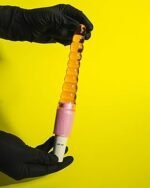 VIBRADOR G-SPOT ESCALONADO EM JELLY 21,5X3 CM - Imagem 2