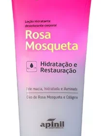 LOÇÃO HIDRATANTE CORPORAL ROSA MOSQUETA APIDERM