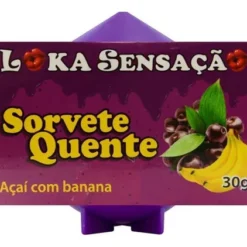 VELA COMESTÍVEL AÇAÍ COM BANANA
