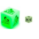 DADO POSIÇÕES BRILHA NO ESCURO - Imagem 2