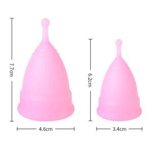 COLETOR MENSTRUAL DE SILICONE - 2 UNIDADES - Imagem 2