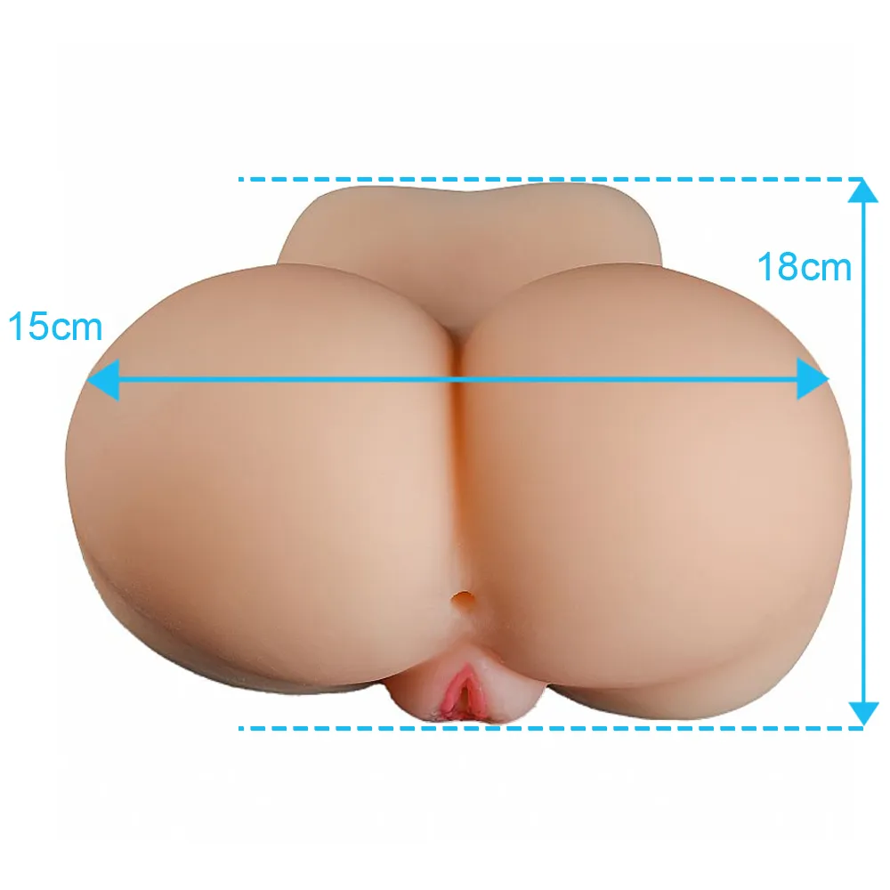MASTURBADOR MASCULINO EM CYBERSKIN FORMATO BUNDA VAGINA E ÂNUS - Imagem 3