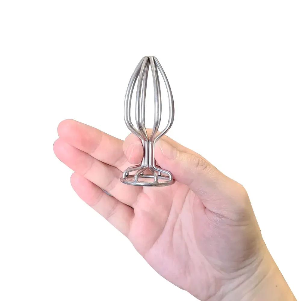 PLUG ANAL VAZADO INOX (P) - Imagem 2