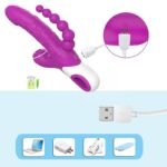 SUGADOR COM VIBRADOR DUPLO EROS RECARREGÁVEL - Imagem 3