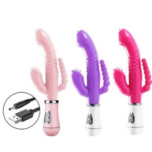 VIBRADOR TRIPLO RECARREGÁVEL - Imagem 8