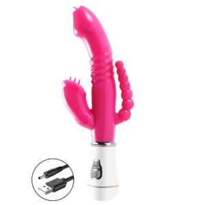 VIBRADOR TRIPLO RECARREGÁVEL - Imagem 9