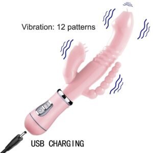 VIBRADOR TRIPLO RECARREGÁVEL - Imagem 7