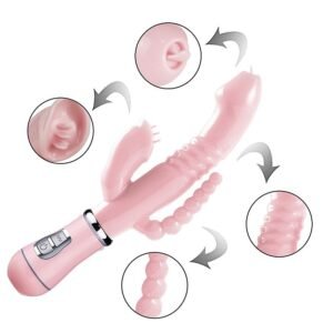 VIBRADOR TRIPLO RECARREGÁVEL - Imagem 5