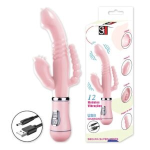 VIBRADOR TRIPLO RECARREGÁVEL - Imagem 3