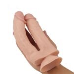 PRÓTESE DUPLA EM CYBERSKIN E VENTOSA LEKE 19,5 X 3,5