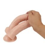 PRÓTESE DUPLA EM CYBERSKIN E VENTOSA LEKE 19,5 X 3,5 - Imagem 2