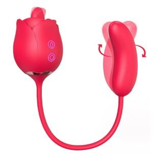VIBRADOR FLOWER E LINGUA