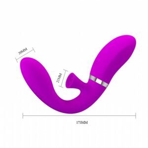 VIBRADOR E SUGADOR DESIRABLE MAGIC RECARREGÁVEL - Imagem 4