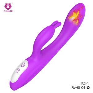 VIBRADOR RABBIT COM AQUECIMENTO RECARREGÁVEL - Imagem 4