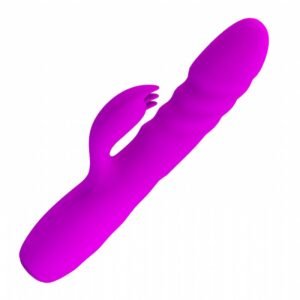VIBRADOR DE PONTO G COM VAI E VEM PRETTY LOVE - Imagem 5