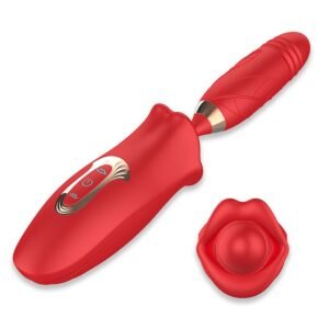 VIBRADOR VIBRATÓRIO EM BOCA COM VIBRO VAI E VEM - Imagem 5