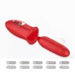VIBRADOR VIBRATÓRIO EM BOCA COM VIBRO VAI E VEM - Imagem 2