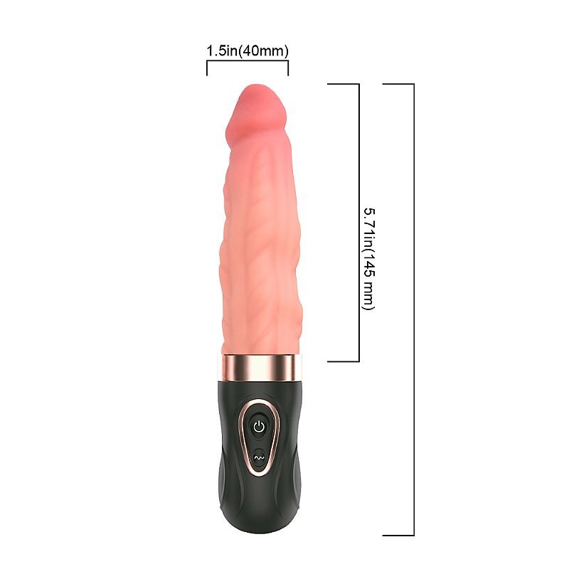 VIBRADOR COM ONDULAÇÕES E AQUECIMENTO MAX WEVE - Imagem 2