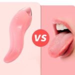 VIBRADOR EM FORMADO DE LÍNGUA RECARREGÁVEL