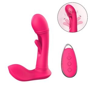 VIBRADOR COM MOVIMENTOS SLAP E CONTROLE REMOTO