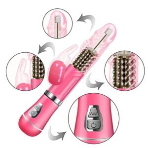 VIBRADOR RABBIT ROTATIVO RECARREGÁVEL - Imagem 2