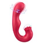 VIBRADOR PONTO G E CLITÓRIS ROTATIVO 360º - Imagem 5