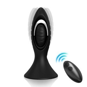PLUG ANAL RECARREGÁVEL COM CONTROLE REMOTO