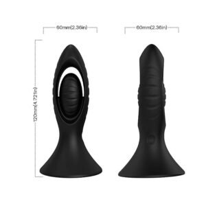 PLUG ANAL RECARREGÁVEL COM CONTROLE REMOTO - Imagem 3