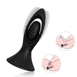 PLUG ANAL RECARREGÁVEL COM CONTROLE REMOTO - Imagem 5