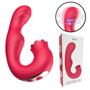 VIBRADOR PONTO G E CLITÓRIS ROTATIVO 360º - Imagem 2