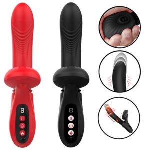 VIBRADOR PONTO G E CLITORIS COM VAI E VEM E AQUECIMENTO - Imagem 6