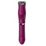 VIBRADOR E SUGADOR DE CLITORIS COM LEITOR LCD - Imagem 4
