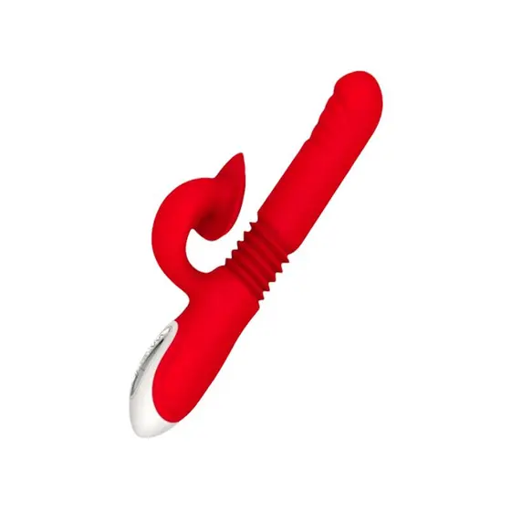 VIBRADOR SHMILY SOBE E DESCE E GIRA RECARREGÁVEL - Imagem 4