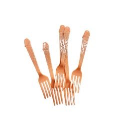 KIT DE 6 GARFOS EM FORMATO DE PÊNIS