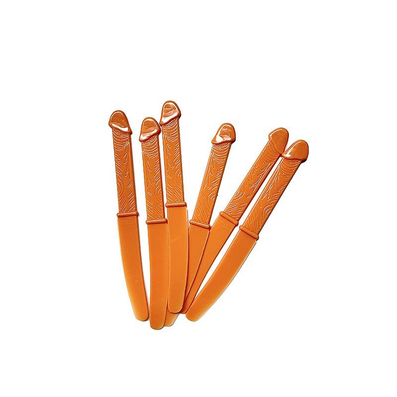 KIT DE 6 FACAS EM FORMATO DE PÊNIS - Imagem 3