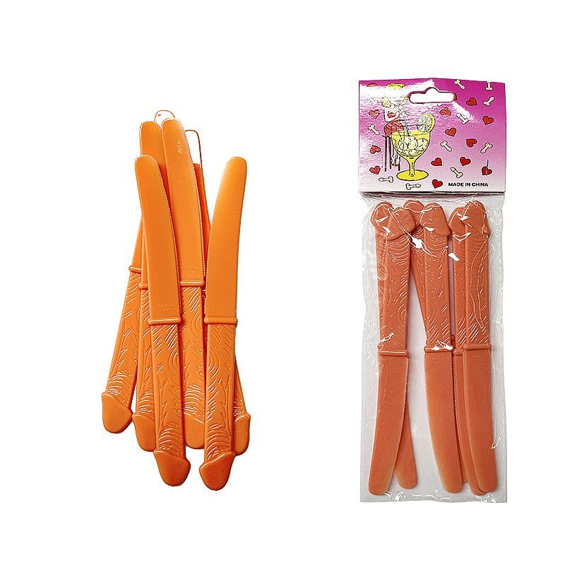 KIT DE 6 FACAS EM FORMATO DE PÊNIS - Imagem 7