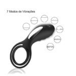 ANEL PENIANO COM VIBRADOR AO TOQUE - Imagem 6