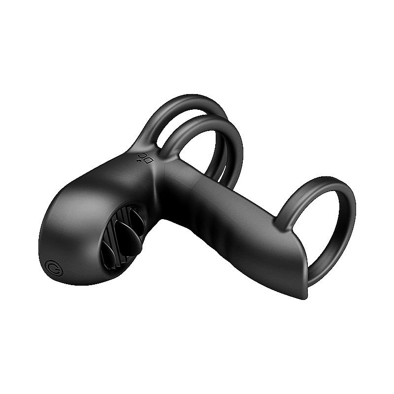 ANEL PENIANO DUPLO COM VIBRO JAMMY - Imagem 4