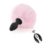 PLUG ANAL EM SILICONE COM VIBRO E CONTROLE REMOTO - Imagem 5