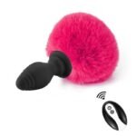 PLUG ANAL EM SILICONE COM VIBRO E CONTROLE REMOTO - Imagem 7