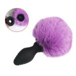 PLUG ANAL EM SILICONE COM VIBRO E CONTROLE REMOTO - Imagem 3